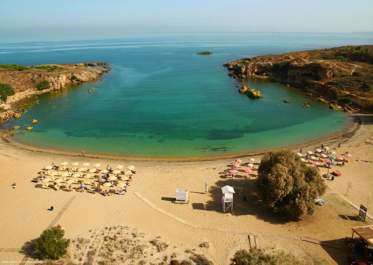 Poseidon Apartments Kato Daratso Esterno foto