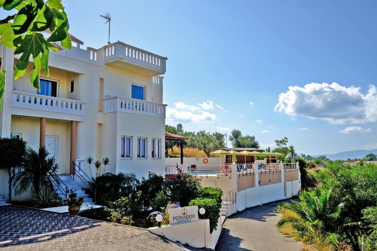 Poseidon Apartments Kato Daratso Esterno foto