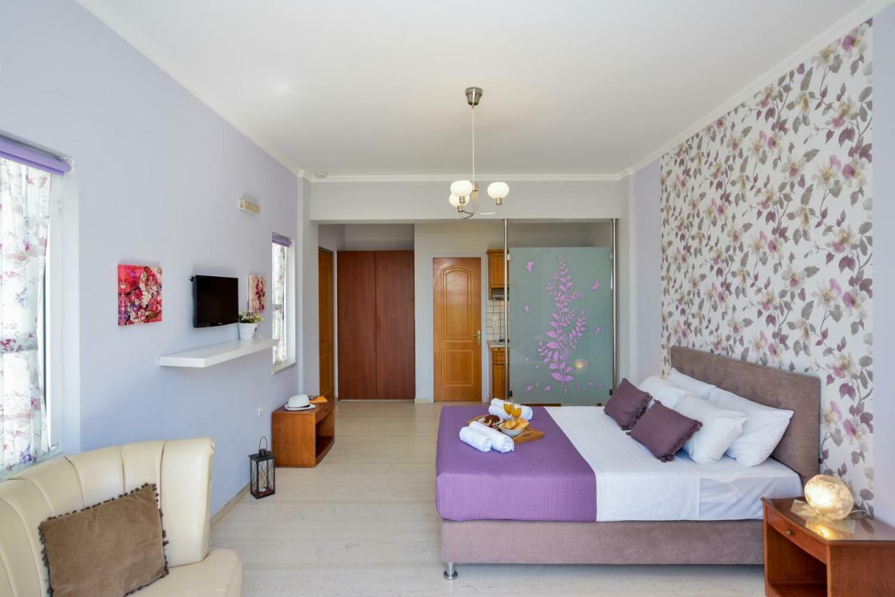 Poseidon Apartments Kato Daratso Esterno foto
