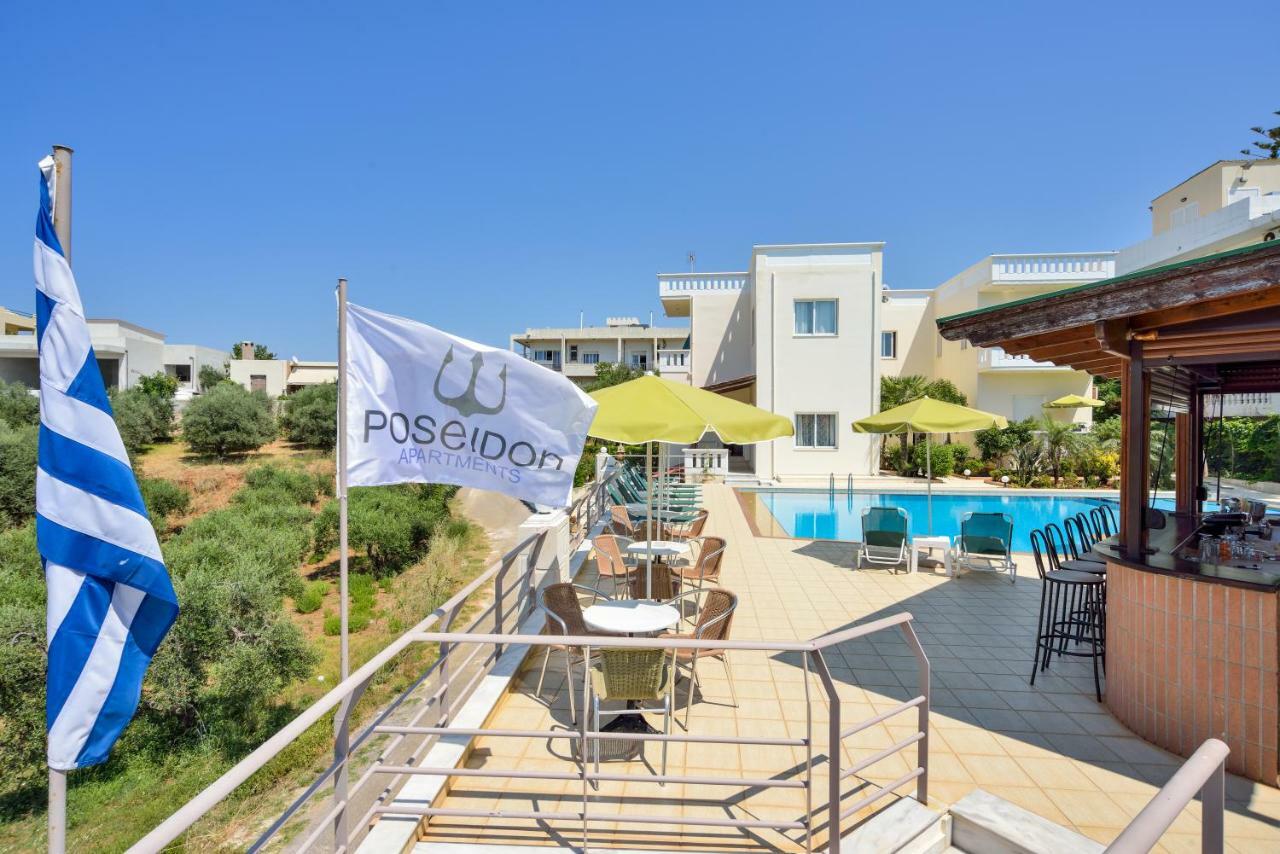 Poseidon Apartments Kato Daratso Esterno foto